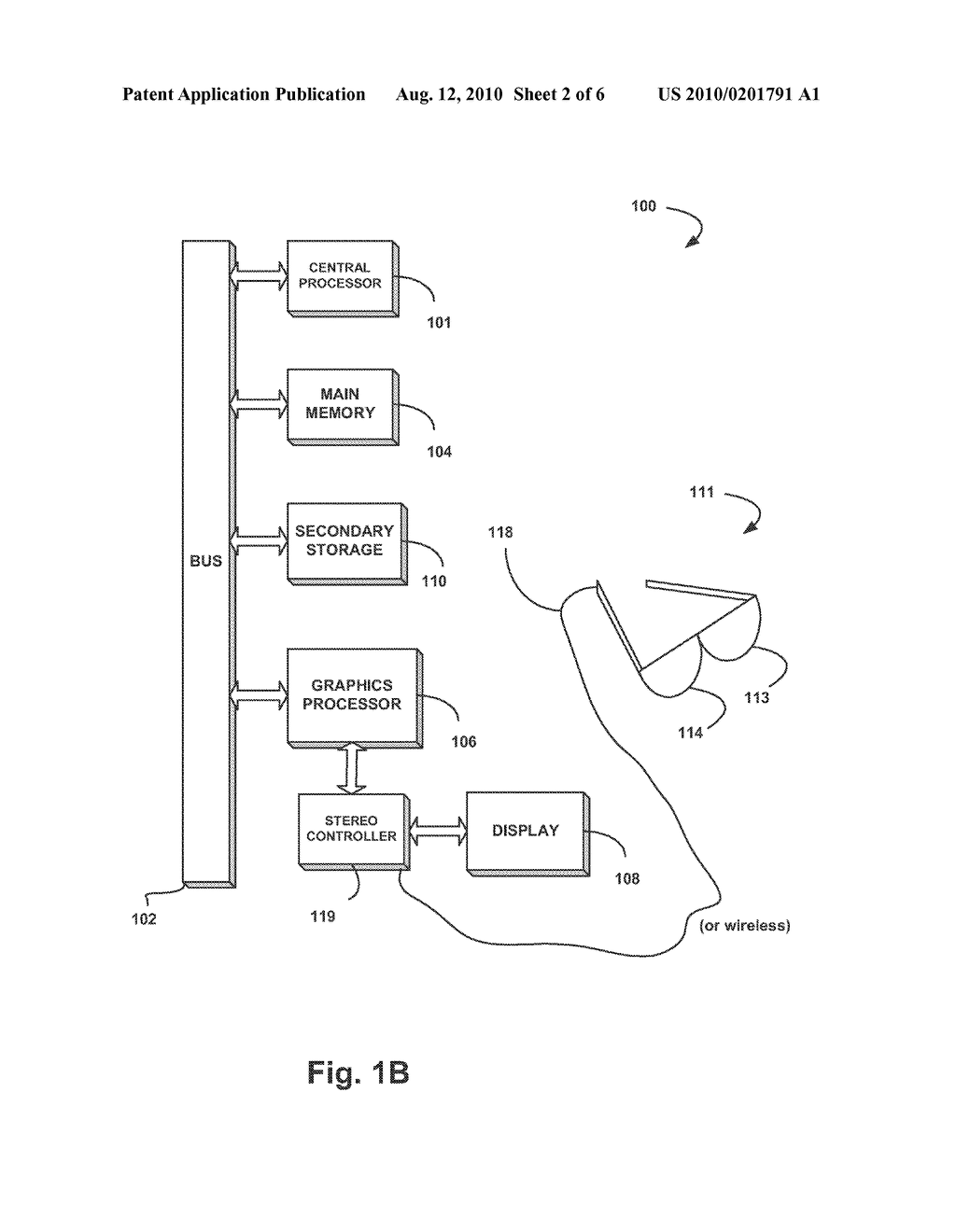 SYSTEM, METHOD, AND COMPUTER PROGRAM PRODUCT FOR CONTROLLING STEREO GLASSES SHUTTERS - diagram, schematic, and image 03