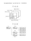 RECEIVING APPARATUS AND METHOD FOR DISPLAY OF SEPARATELY CONTROLLABLE COMMAND OBJECTS,TO CREATE SUPERIMPOSED FINAL SCENES diagram and image