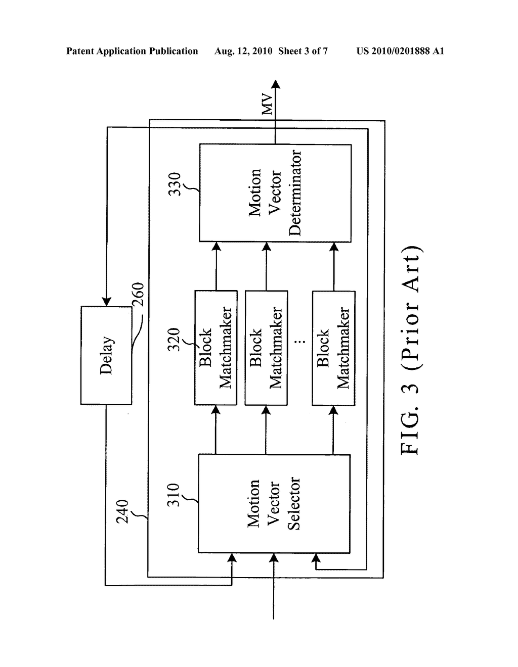 Motion vector estimator for reducing film judder - diagram, schematic, and image 04