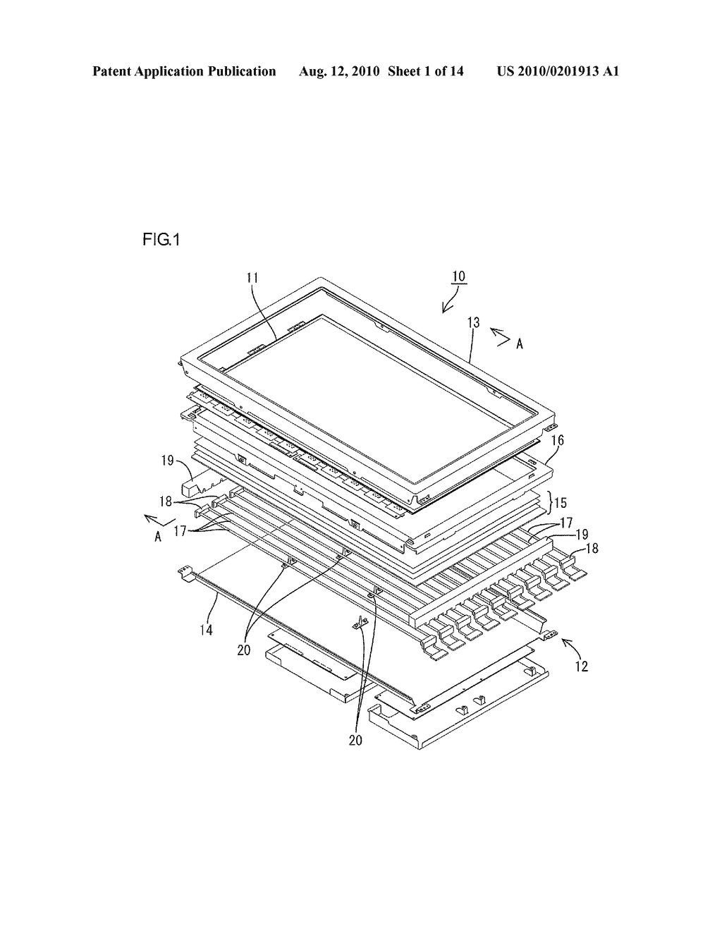 LIQUID CRYSTAL DISPLAY DEVICE AND METHOD OF MANUFACTURING SAME - diagram, schematic, and image 02