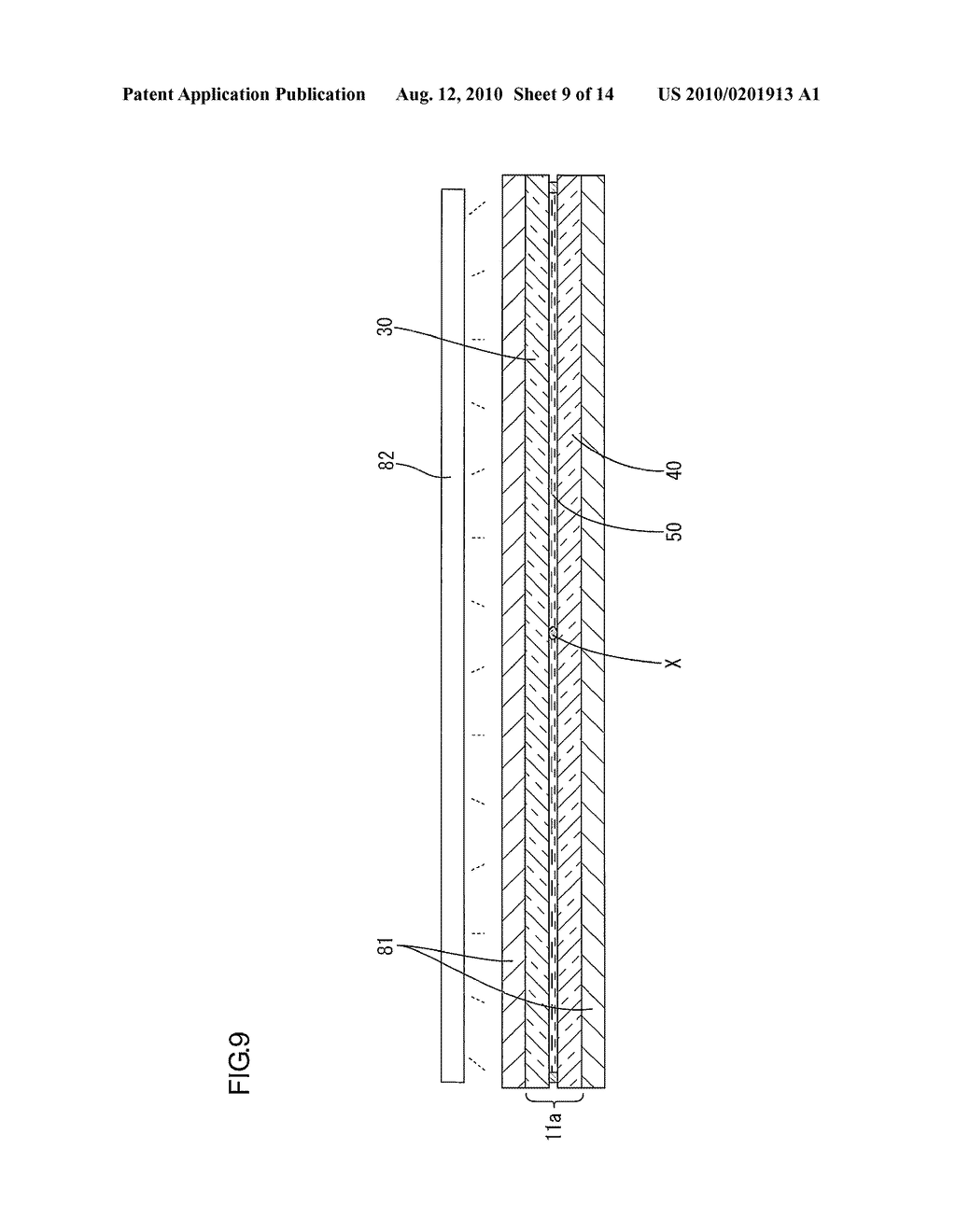 LIQUID CRYSTAL DISPLAY DEVICE AND METHOD OF MANUFACTURING SAME - diagram, schematic, and image 10