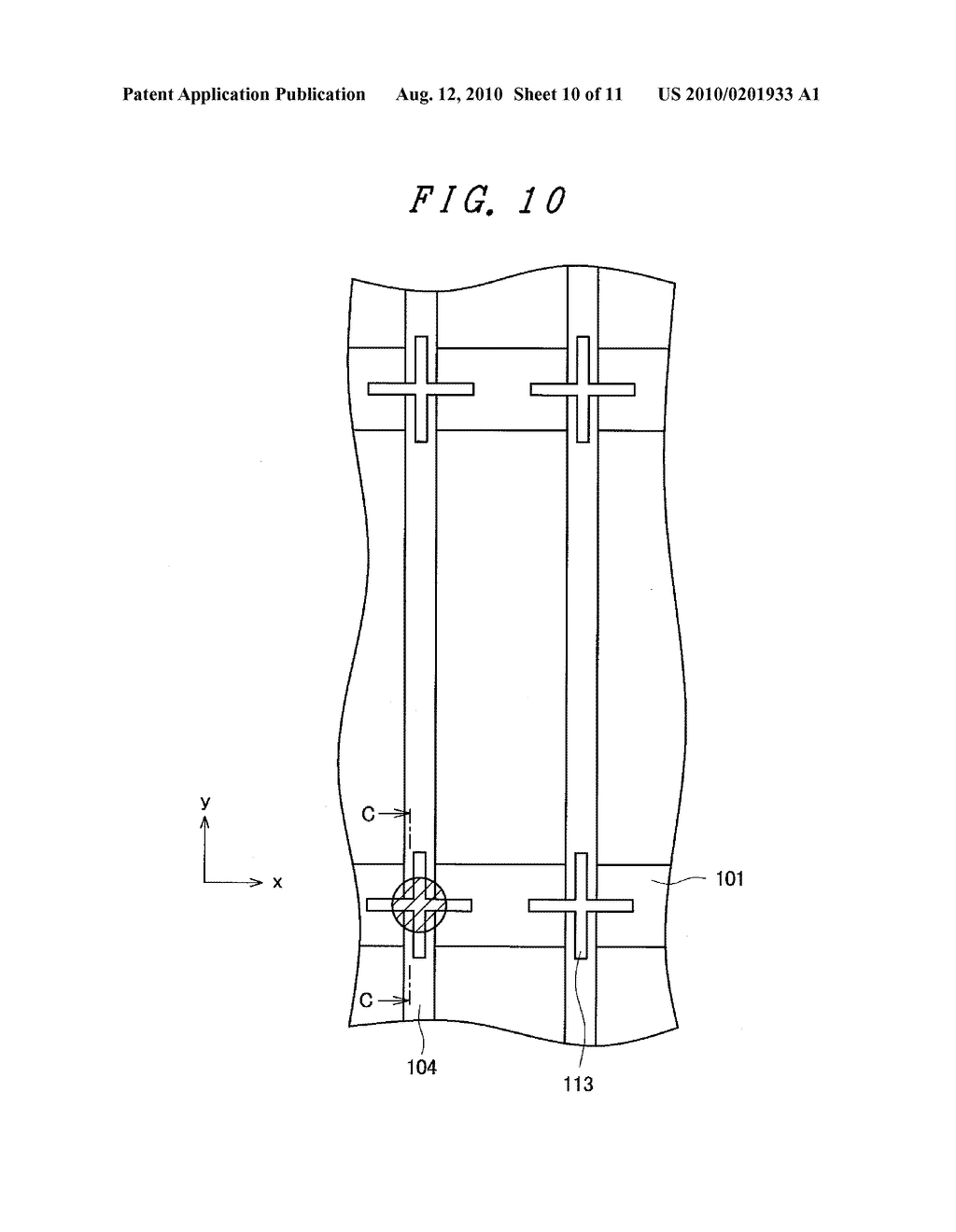 LIQUID CRYSTAL DISPLAY DEVICE - diagram, schematic, and image 11