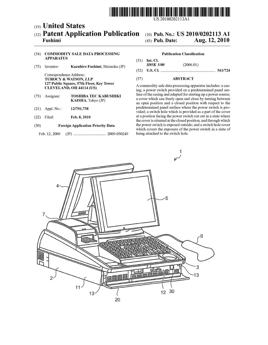 COMMODITY SALE DATA PROCESSING APPARATUS - diagram, schematic, and image 01