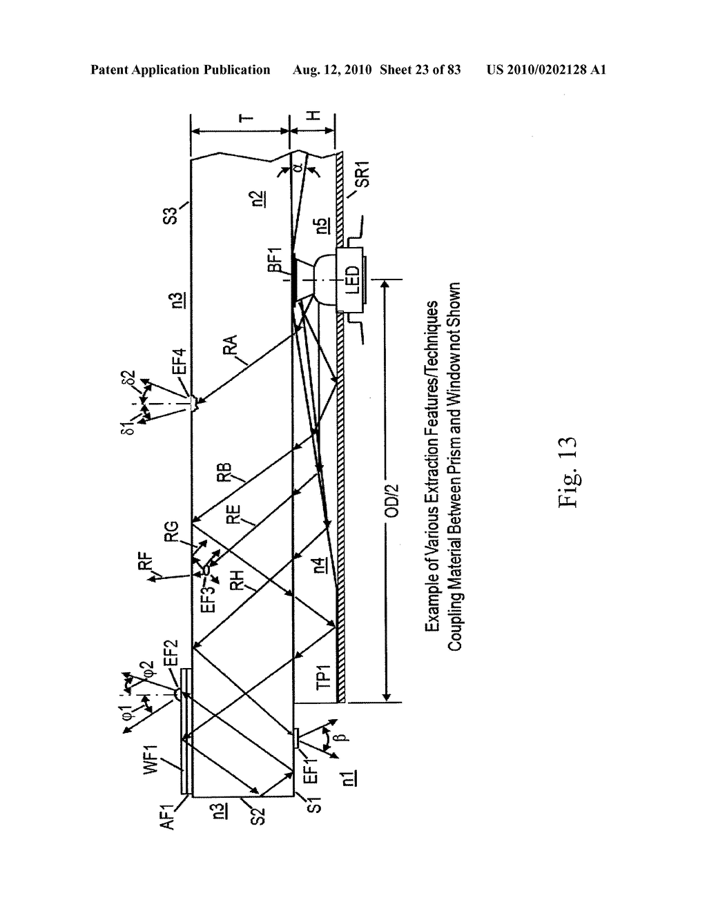 NON-INVASIVE INJECTION OF LIGHT INTO A TRANSPARENT SUBSTRATE, SUCH AS A WINDOW PANE THROUGH ITS FACE - diagram, schematic, and image 24