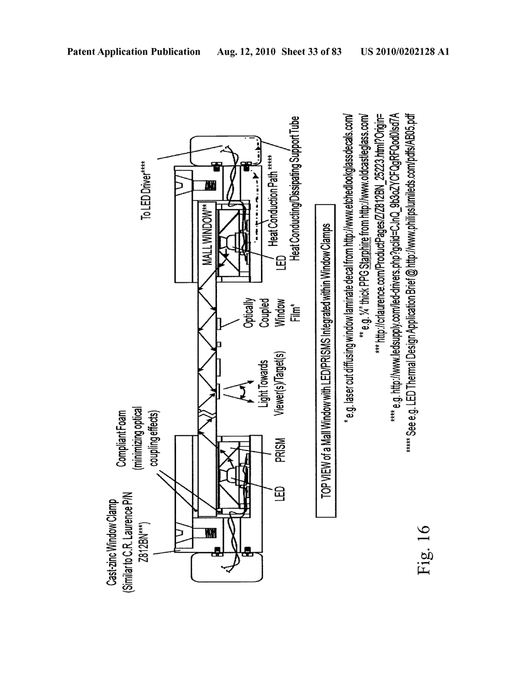 NON-INVASIVE INJECTION OF LIGHT INTO A TRANSPARENT SUBSTRATE, SUCH AS A WINDOW PANE THROUGH ITS FACE - diagram, schematic, and image 34