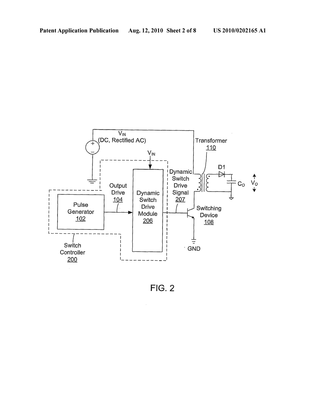 Dynamic Drive of Switching Transistor of Switching Power Converter - diagram, schematic, and image 03