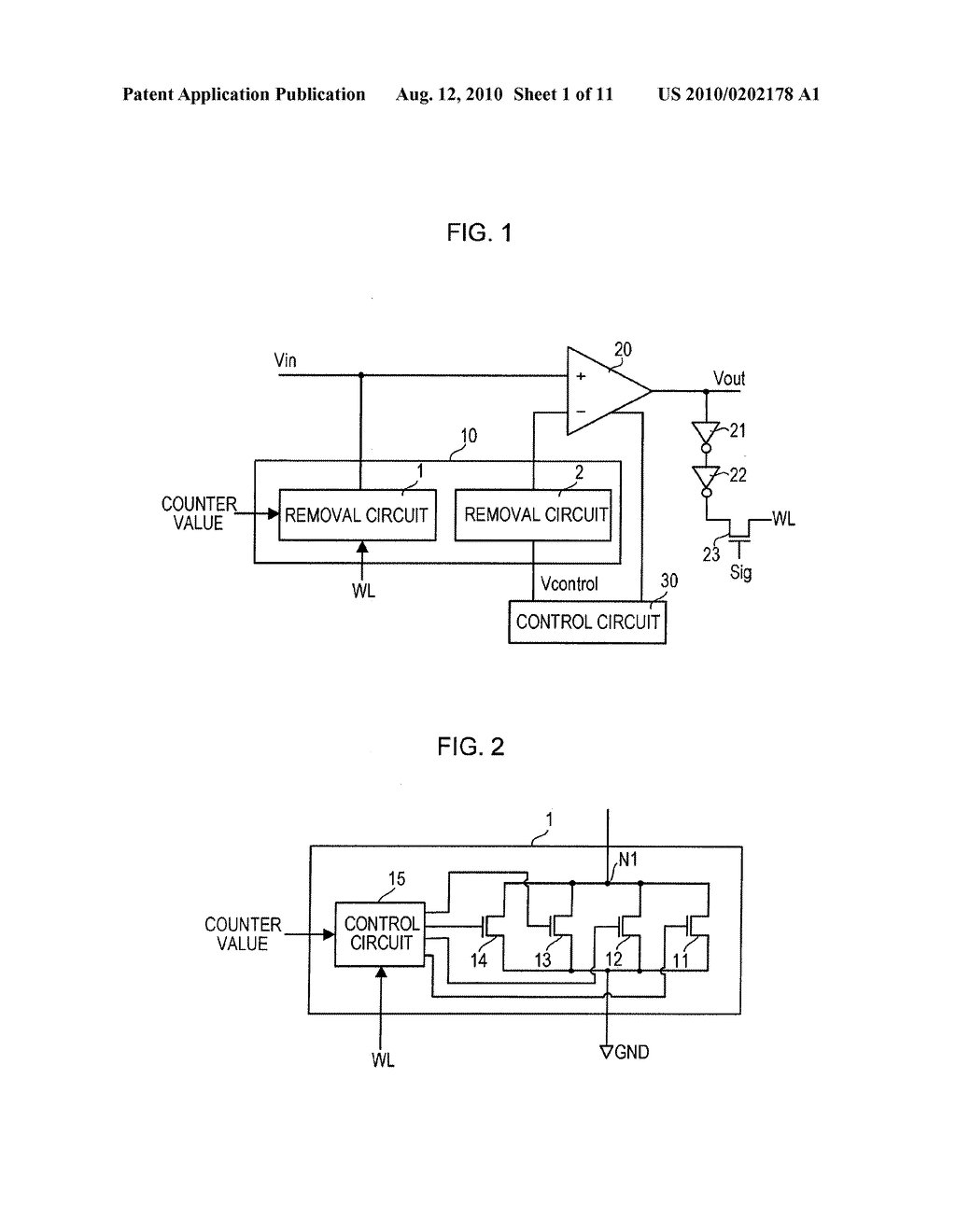 OFFSET REMOVAL CIRCUIT, ASSOCIATIVE MEMORY INCLUDING THE SAME, AND OFFSET VOLTAGE REMOVAL METHOD - diagram, schematic, and image 02