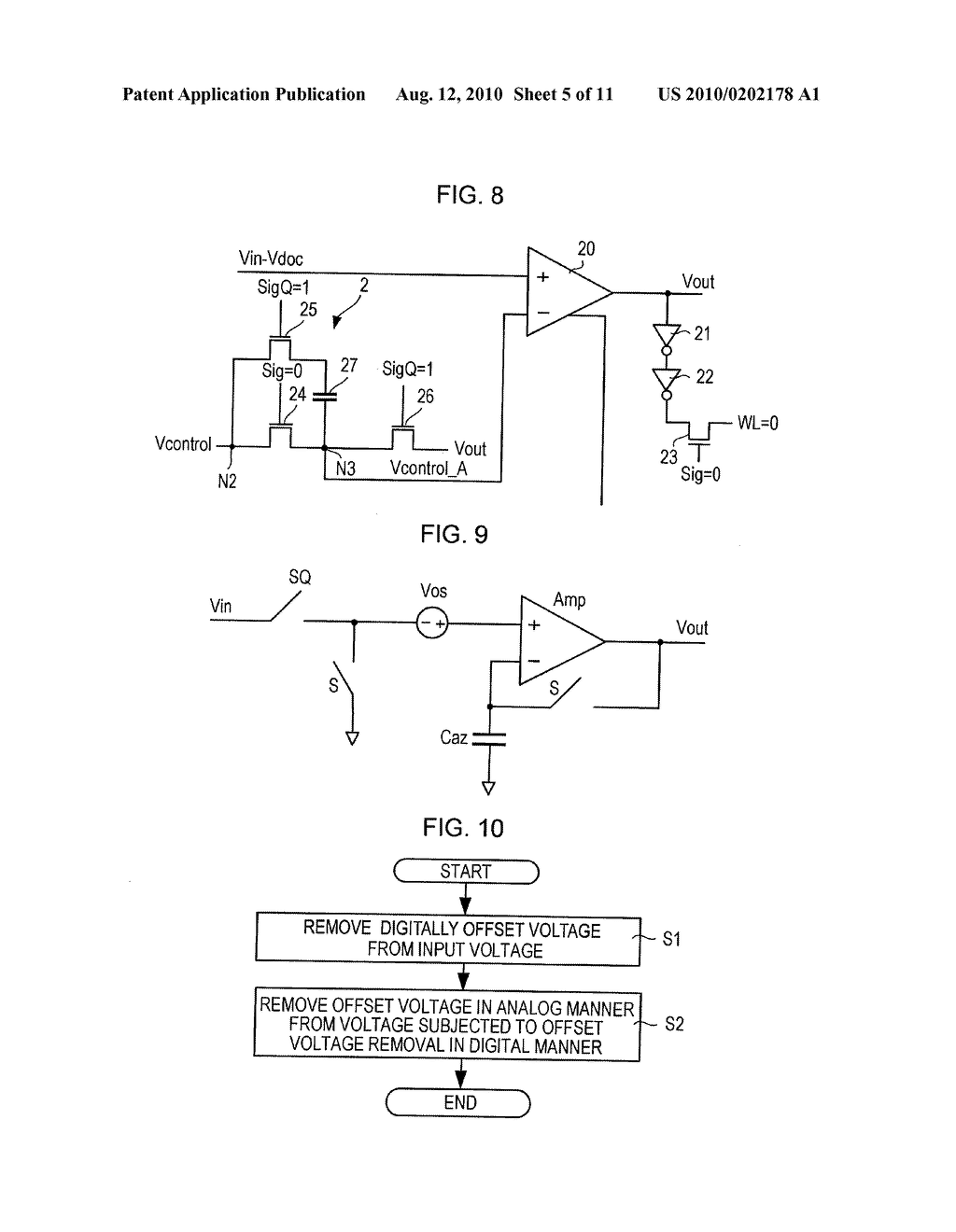 OFFSET REMOVAL CIRCUIT, ASSOCIATIVE MEMORY INCLUDING THE SAME, AND OFFSET VOLTAGE REMOVAL METHOD - diagram, schematic, and image 06