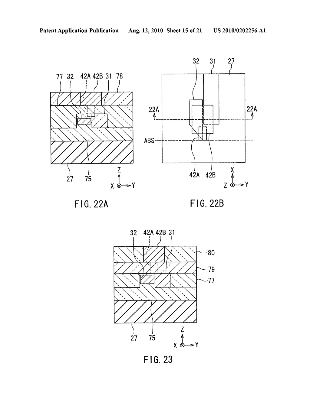 Near-field light generating device including surface plasmon generating element - diagram, schematic, and image 16