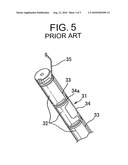 Electric circuit body for measuring temperature diagram and image