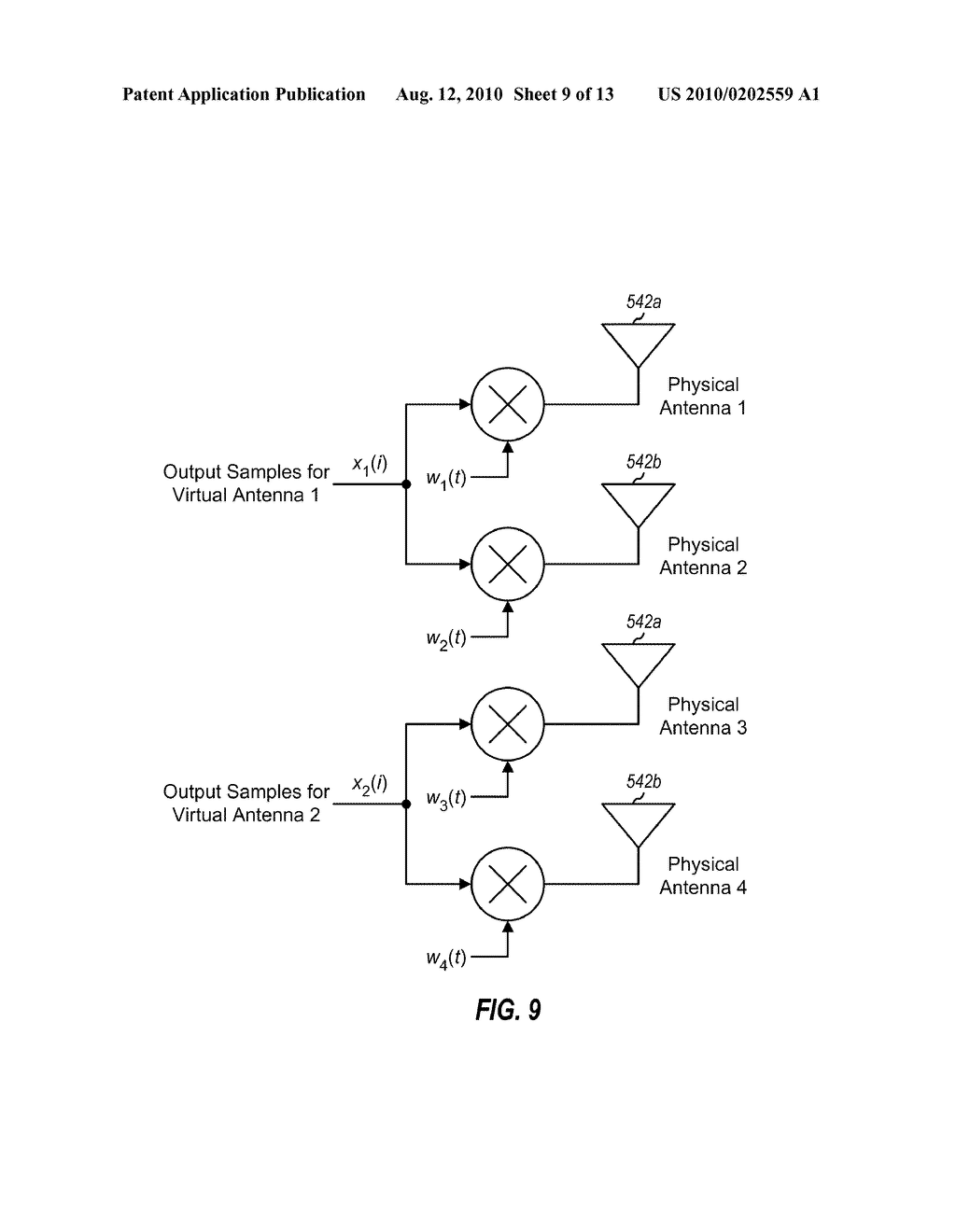 MULTIPLEXING AND CODING SCHEMES FOR MULTIPLE TRANSMIT ANTENNAS IN A WIRELESS COMMUNICATION SYSTEM - diagram, schematic, and image 10