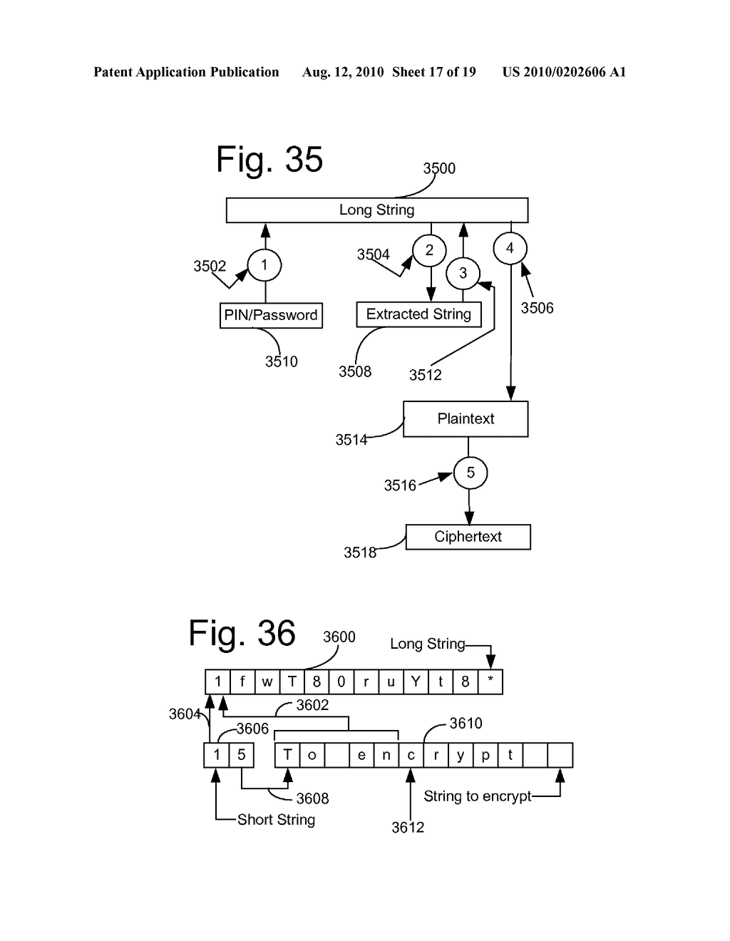 Two strings private key (symmetric) encryption and decryption method - diagram, schematic, and image 18