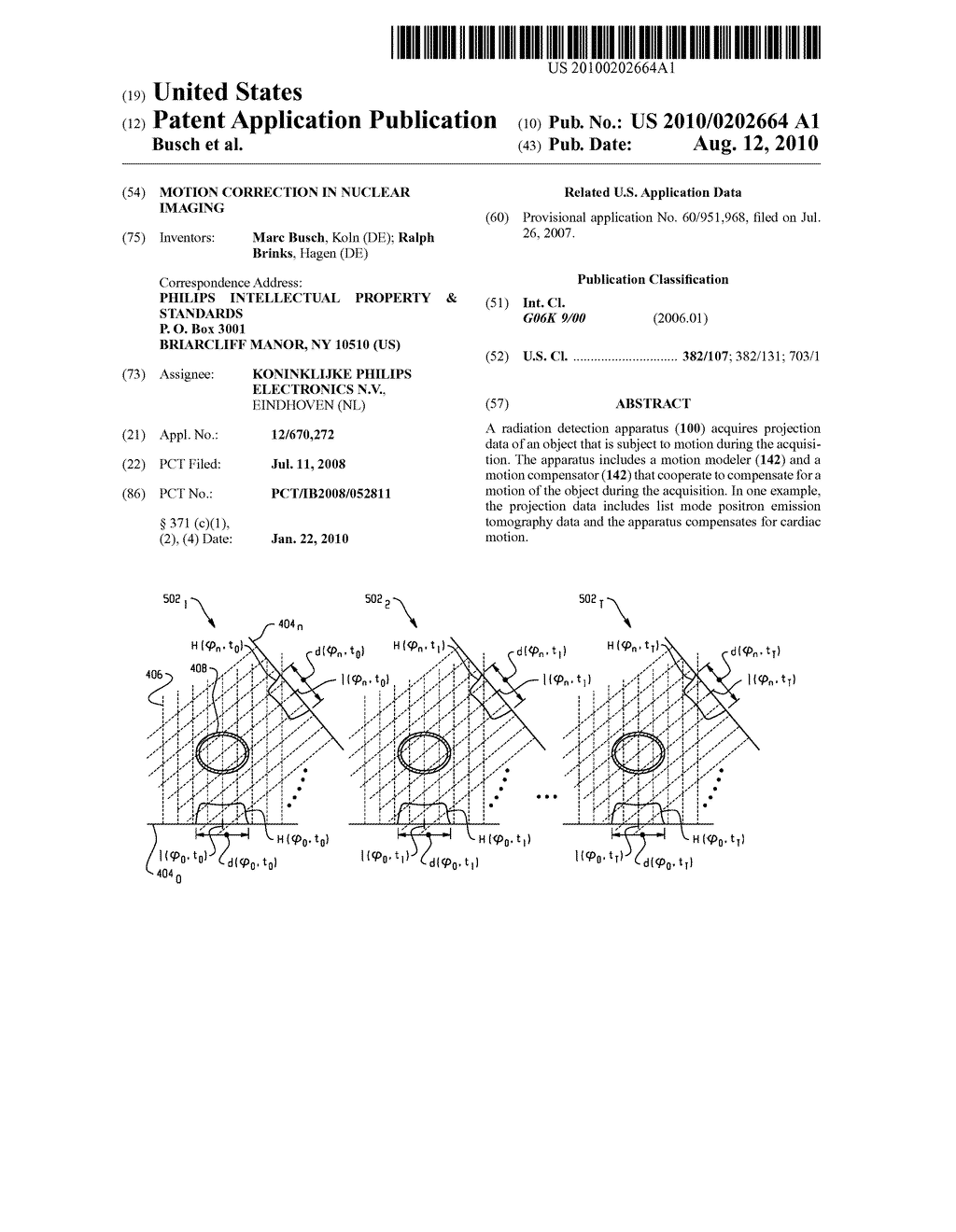 MOTION CORRECTION IN NUCLEAR IMAGING - diagram, schematic, and image 01