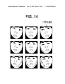 IMAGE PROCESSING APPARATUS FOR DETECTING COORDINATE POSITION OF CHARACTERISTIC PORTION OF FACE diagram and image