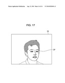 IMAGE PROCESSING APPARATUS FOR DETECTING COORDINATE POSITION OF CHARACTERISTIC PORTION OF FACE diagram and image