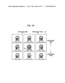 IMAGE PROCESSING APPARATUS FOR DETECTING COORDINATE POSITION OF CHARACTERISTIC PORTION OF FACE diagram and image