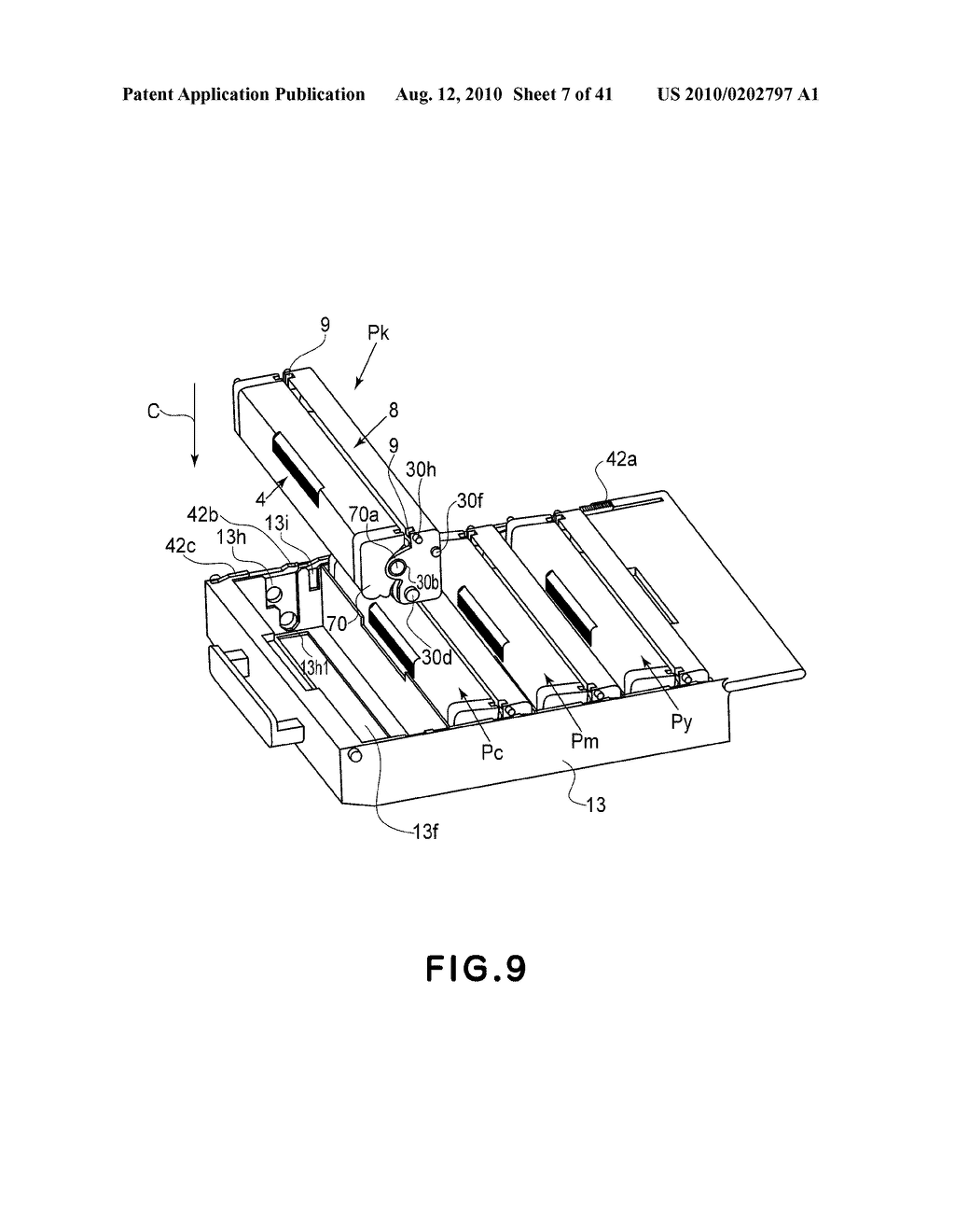 ELECTROPHOTOGRAPHIC IMAGE FORMING APPARATUS - diagram, schematic, and image 08