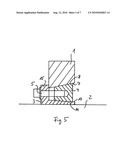 CLAMPING ARRANGEMENT AND EJECTOR AND CONICAL RING FOR THE SAME diagram and image