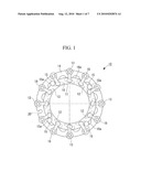 VARIABLE NOZZLE MECHANISM diagram and image