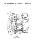 TURBOCHARGER DIFFUSER diagram and image