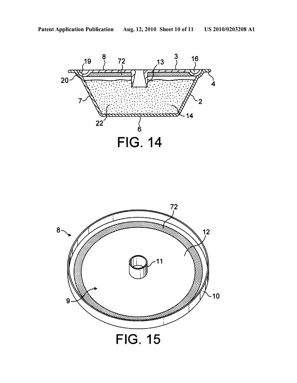 METHOD FOR PREPARING A FOOD LIQUID CONTAINED IN A CAPSULE BY CENTRIFUGATION AND DEVICE ADAPTED FOR SUCH METHOD - diagram, schematic, and image 11