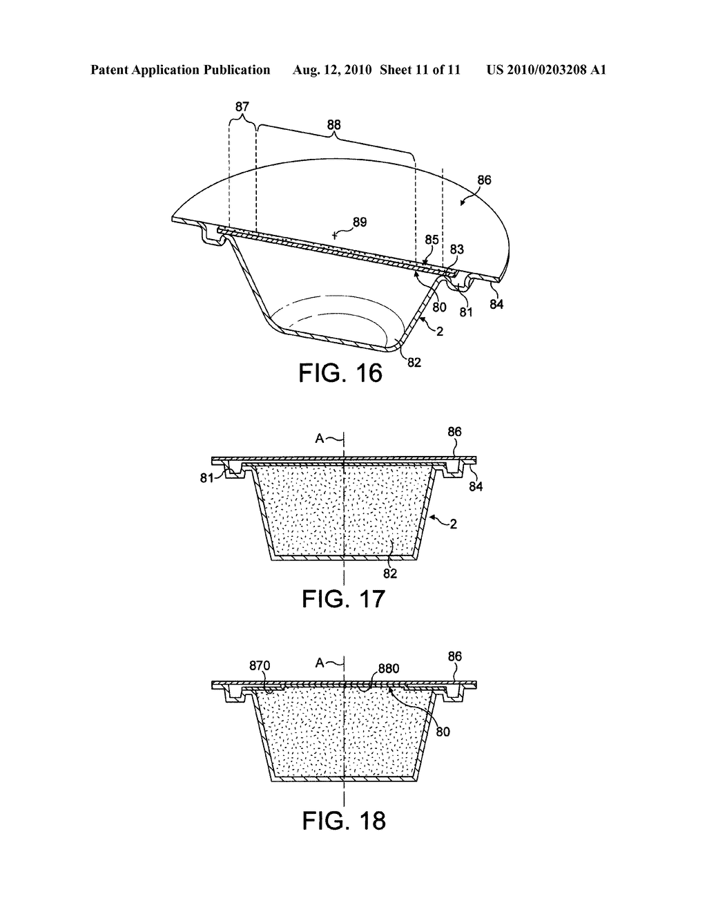 METHOD FOR PREPARING A FOOD LIQUID CONTAINED IN A CAPSULE BY CENTRIFUGATION AND DEVICE ADAPTED FOR SUCH METHOD - diagram, schematic, and image 12