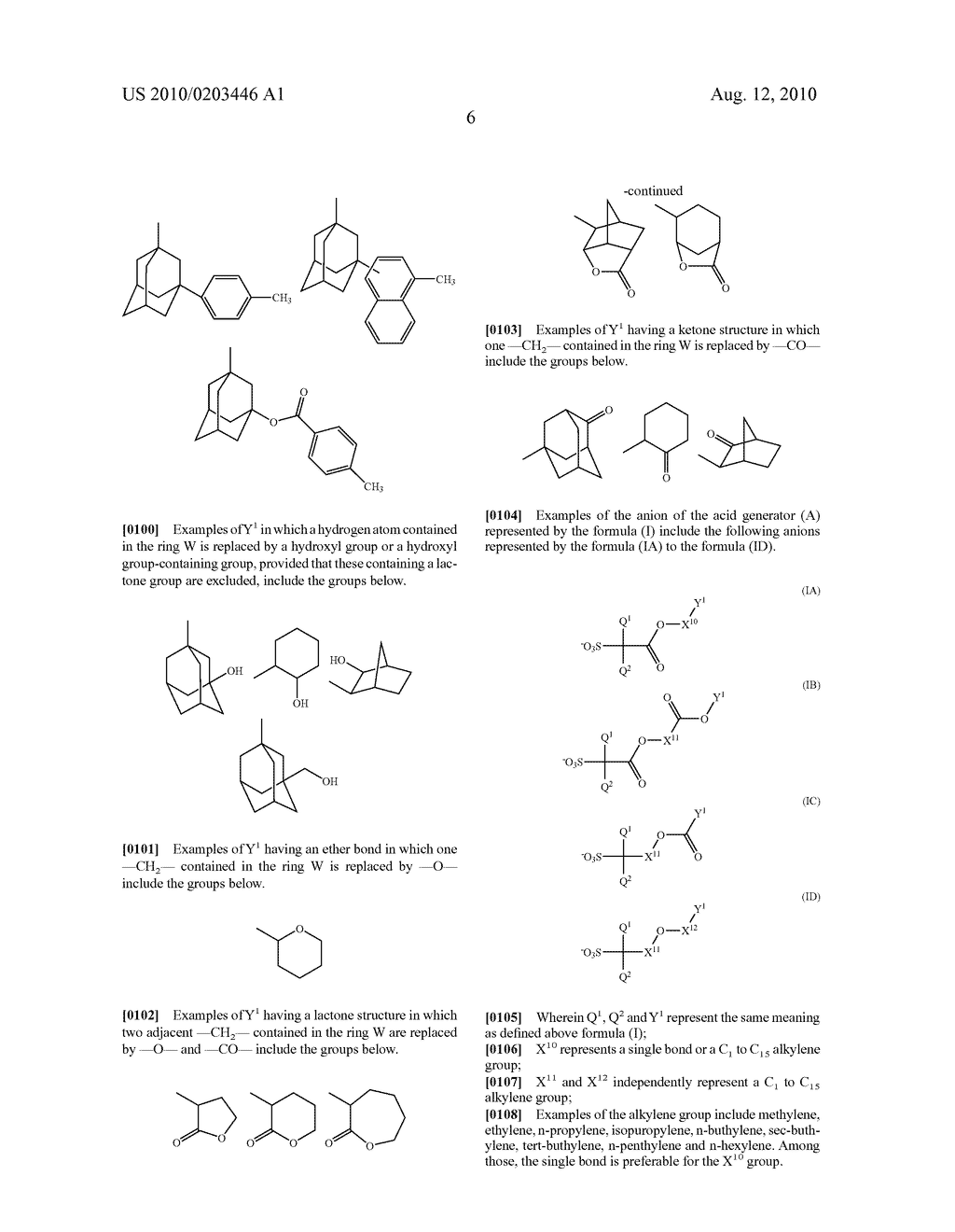 CHEMICALLY AMPLIFIED PHOTORESIST COMPOSITION AND METHOD FOR FORMING PATTERN - diagram, schematic, and image 07