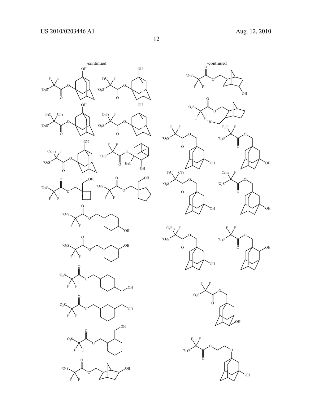 CHEMICALLY AMPLIFIED PHOTORESIST COMPOSITION AND METHOD FOR FORMING PATTERN - diagram, schematic, and image 13