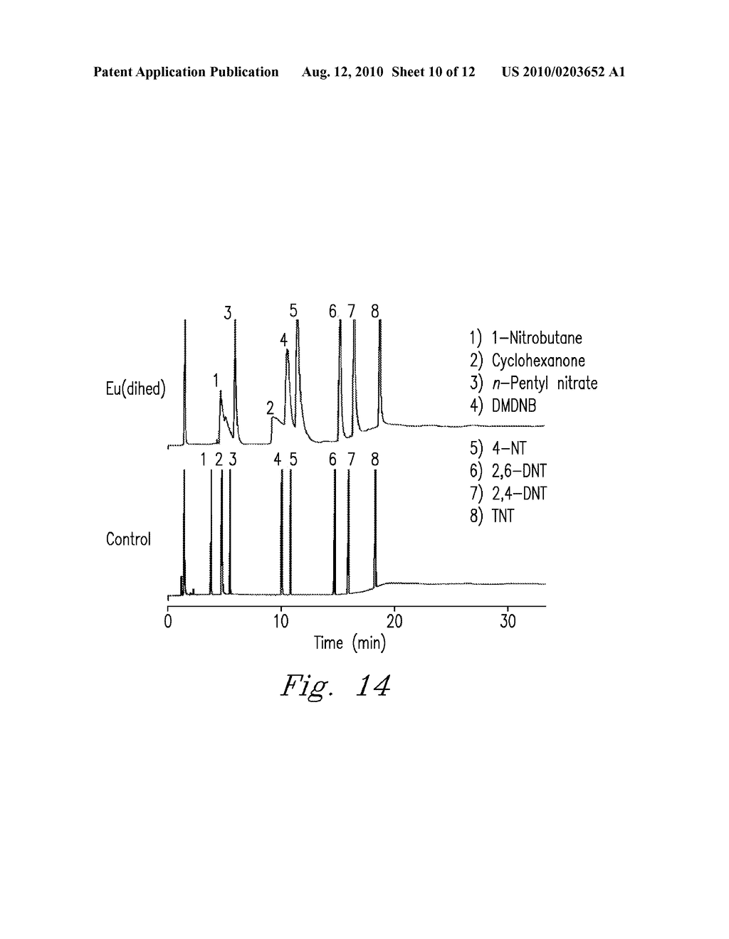 Method and apparatus for selective capture of gas phase analytes using metal beta-diketonate polymers - diagram, schematic, and image 11