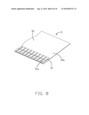 FLEXIBLE PRINTED CIRCUIT BOARD HAVING EMBOSSED CONTACT ENGAGING PORTION diagram and image