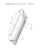 FLEXIBLE PRINTED CIRCUIT BOARD HAVING EMBOSSED CONTACT ENGAGING PORTION diagram and image