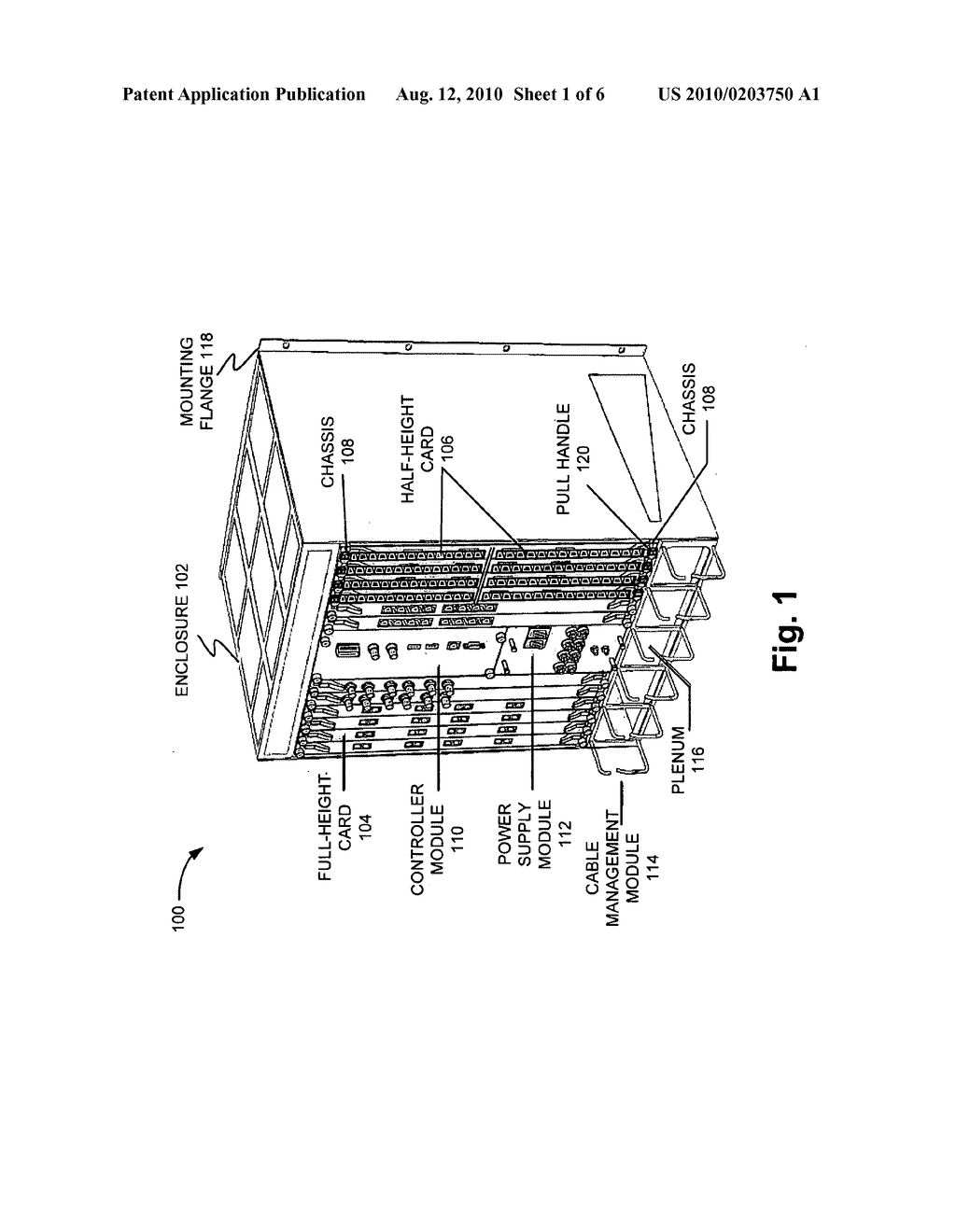 RETENTION-EXTRACTION DEVICE FOR REMOVABLE CARDS IN A CHASSIS - diagram, schematic, and image 02