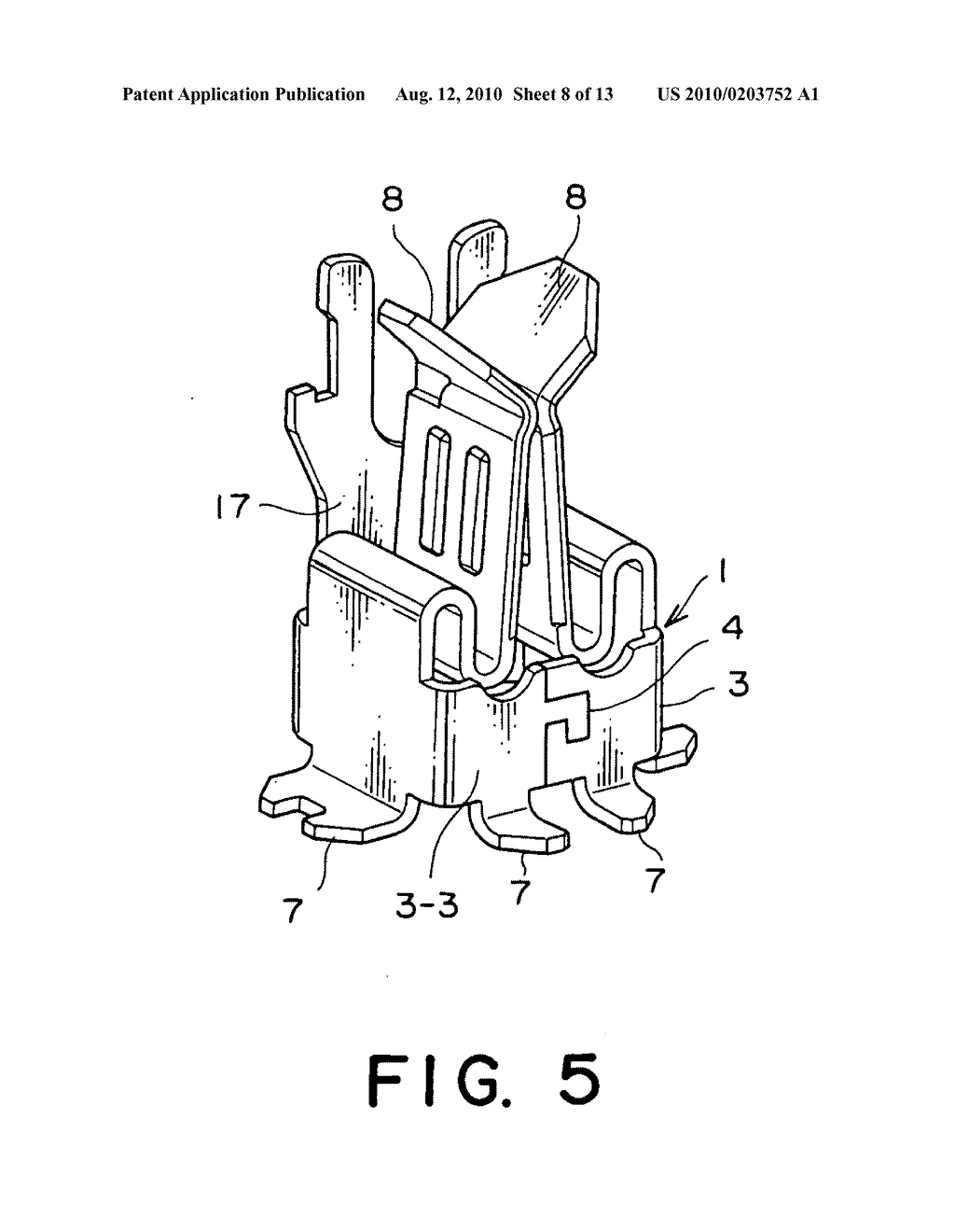 CONTACT AND ELECTRICAL CONNECTOR HAVING INCREASED CONNECTION OBJECT REMOVAL FORCE - diagram, schematic, and image 09