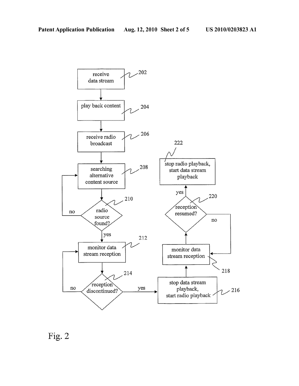 Method and Device for Continuation of Multimedia Playback - diagram, schematic, and image 03