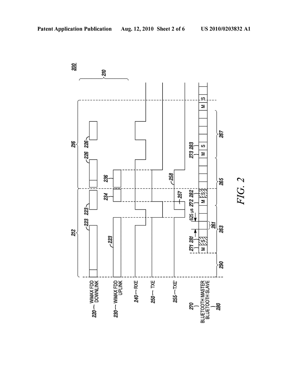 Method and Apparatus for Co-Existence of an OFDMA Transmitter with a Synchronous Frame-Based Transmitter - diagram, schematic, and image 03