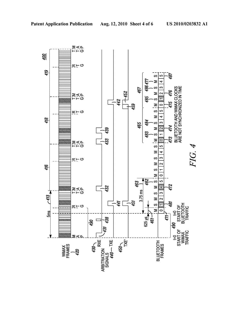 Method and Apparatus for Co-Existence of an OFDMA Transmitter with a Synchronous Frame-Based Transmitter - diagram, schematic, and image 05