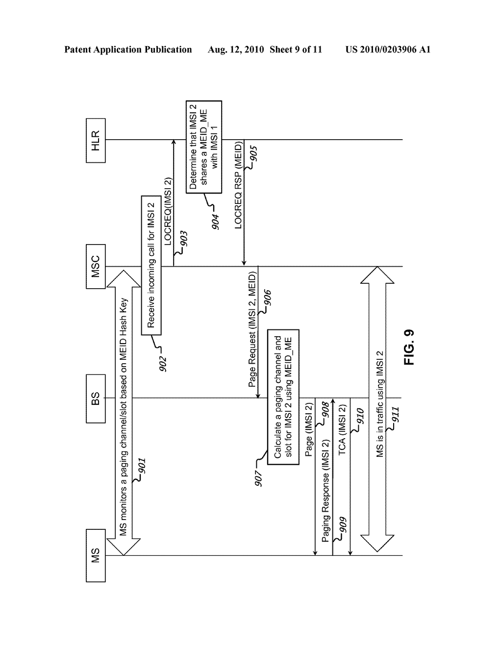 Paging Mechanisms for Mobile Stations with Multiple Subscriptions - diagram, schematic, and image 10