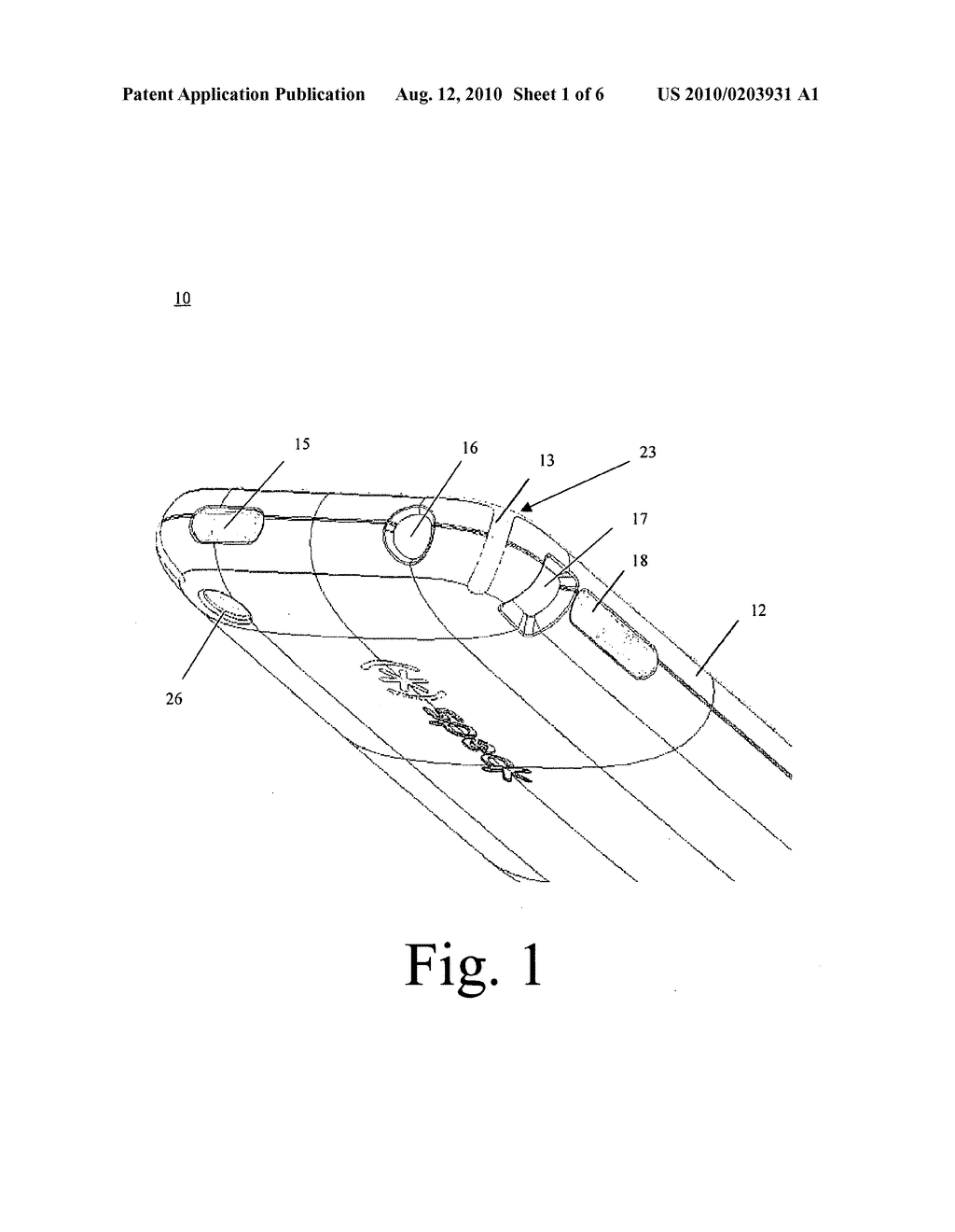 One Piece Co-formed Exterior Hard Shell Case with an Elastomeric Liner for Mobile Electronic Devices - diagram, schematic, and image 02