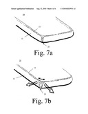 One Piece Co-formed Exterior Hard Shell Case with an Elastomeric Liner for Mobile Electronic Devices diagram and image