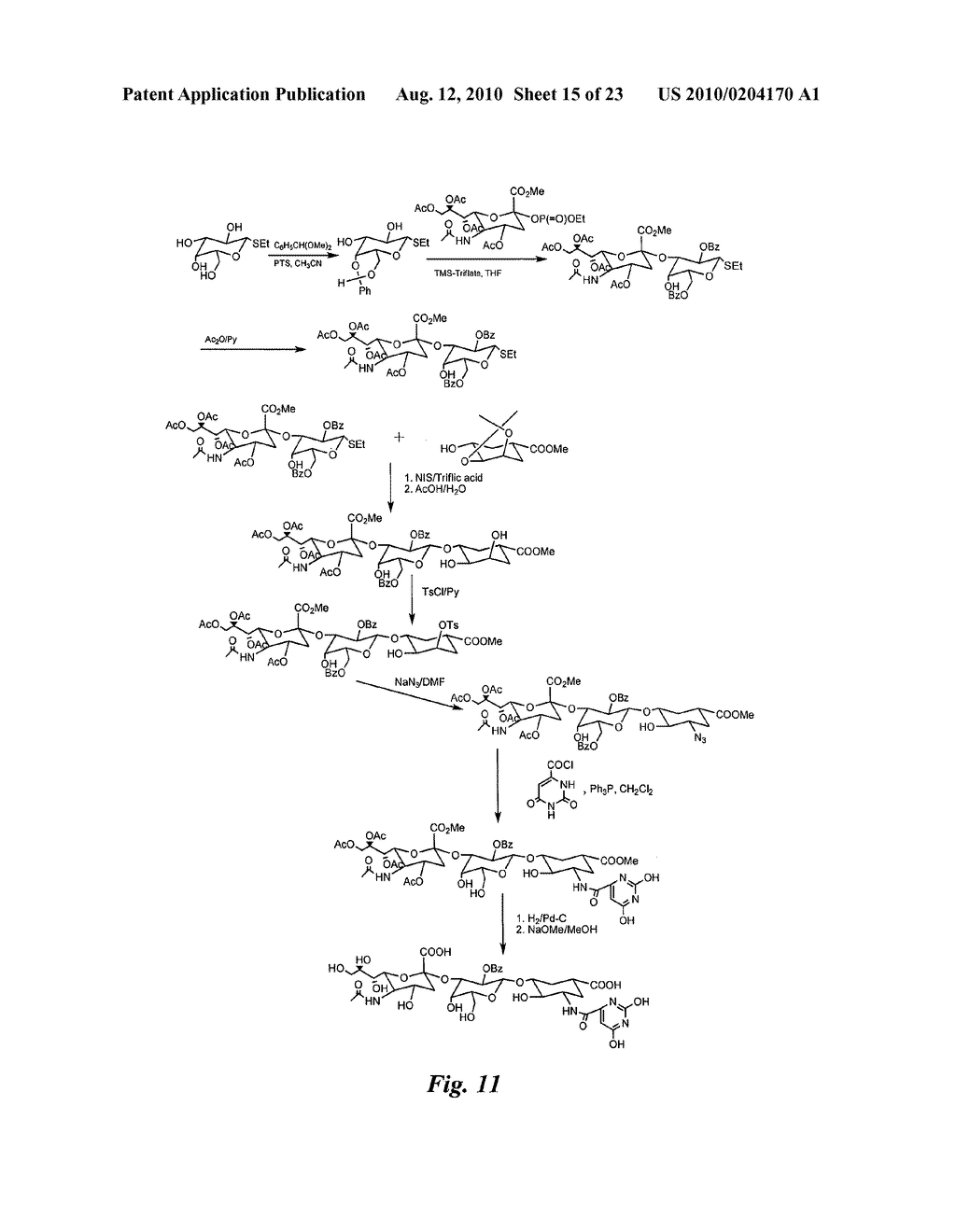 HETEROBIFUNCTIONAL PAN-SELECTIN INHIBITORS - diagram, schematic, and image 16