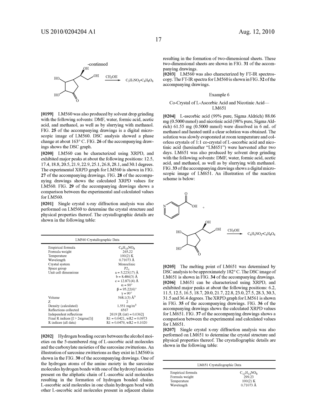 NUTRACEUTICAL CO-CRYSTAL COMPOSITIONS - diagram, schematic, and image 82