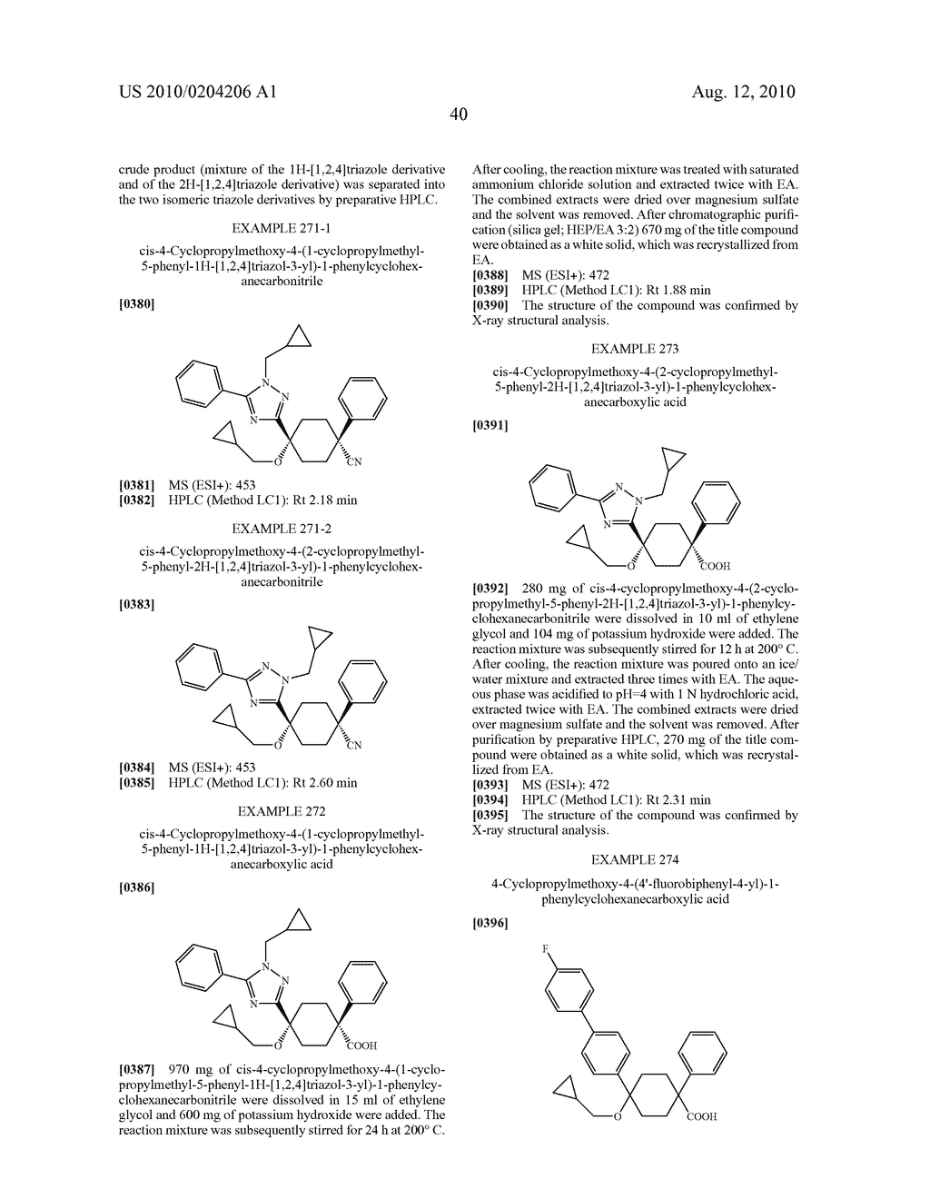 Di(hetero)arylcyclohexane derivatives, their preparation, their use and pharmaceutical compositions comprising them - diagram, schematic, and image 41
