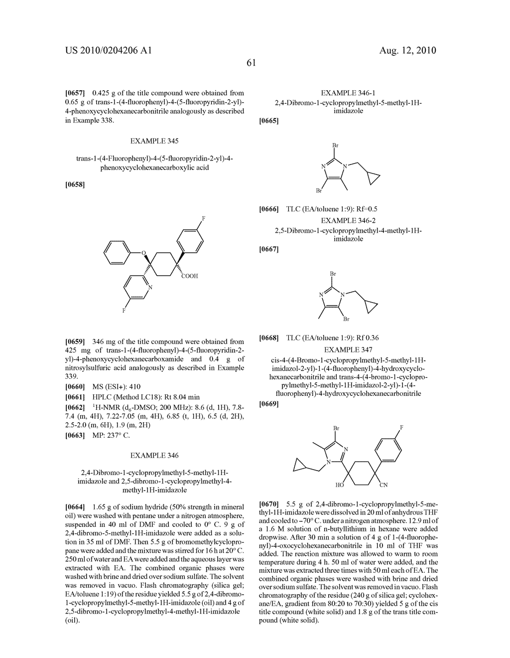 Di(hetero)arylcyclohexane derivatives, their preparation, their use and pharmaceutical compositions comprising them - diagram, schematic, and image 62