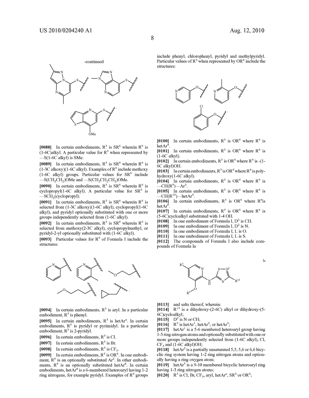 Pyridin-2-YL-Amino-1, 2, 4-Thiadiazole Derivatives as Glucokinase Activators for the Treatment of Diabetes Mellitus - diagram, schematic, and image 09