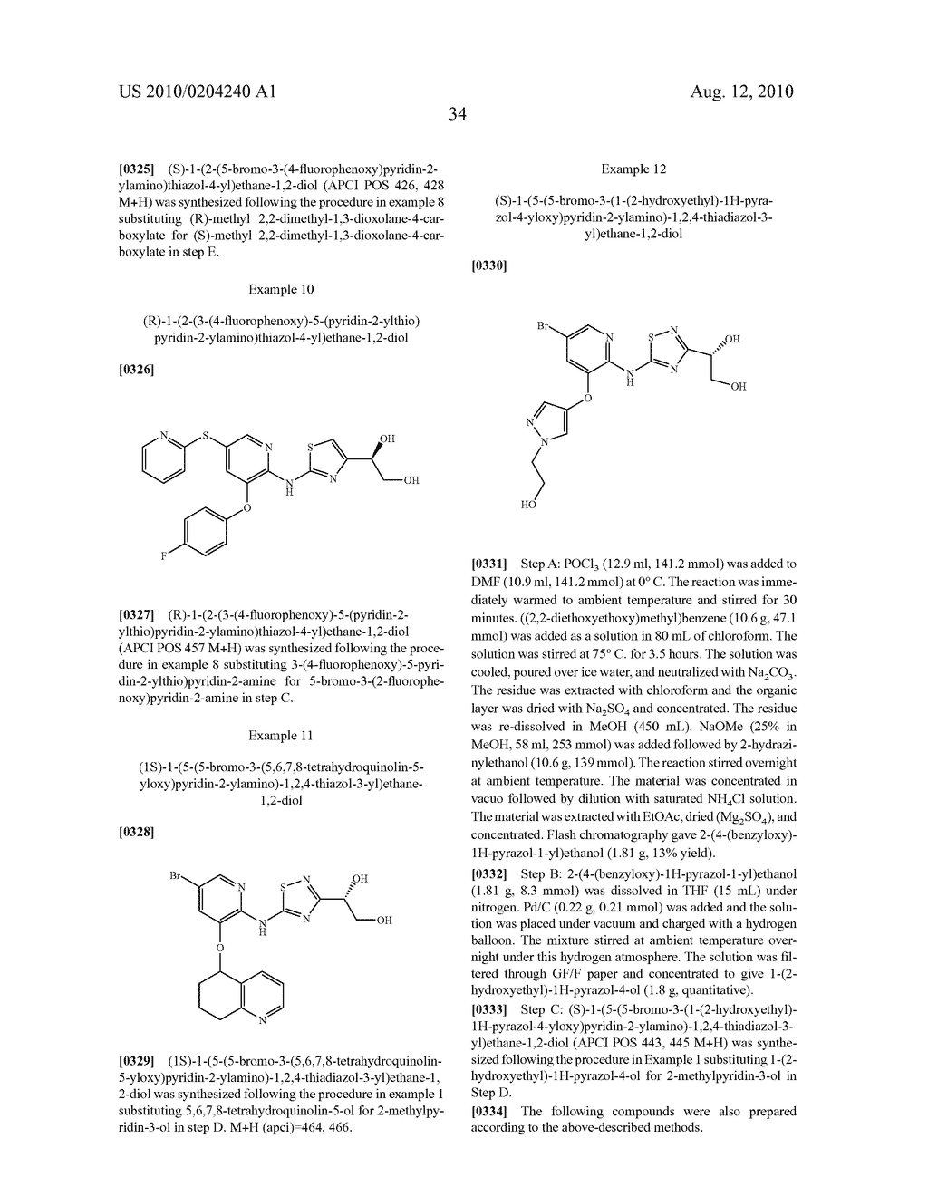 Pyridin-2-YL-Amino-1, 2, 4-Thiadiazole Derivatives as Glucokinase Activators for the Treatment of Diabetes Mellitus - diagram, schematic, and image 35
