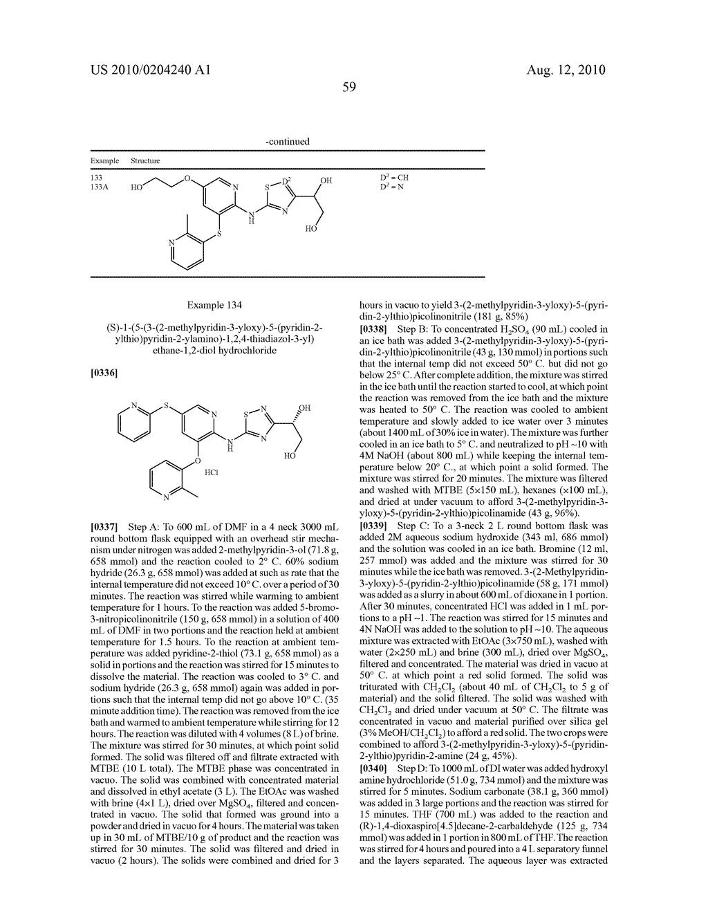 Pyridin-2-YL-Amino-1, 2, 4-Thiadiazole Derivatives as Glucokinase Activators for the Treatment of Diabetes Mellitus - diagram, schematic, and image 60