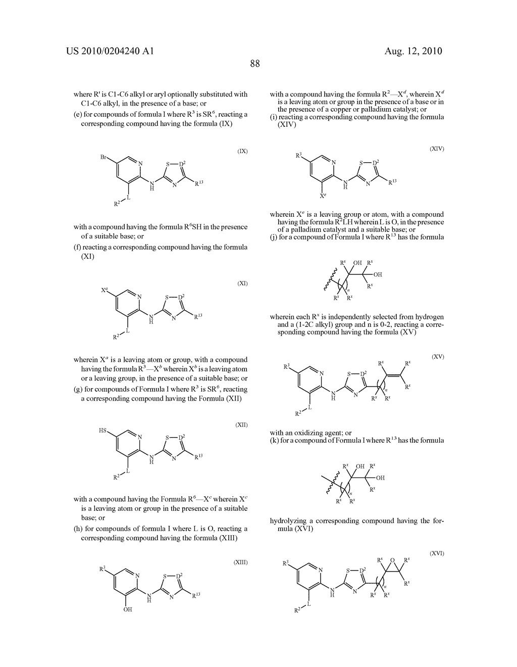 Pyridin-2-YL-Amino-1, 2, 4-Thiadiazole Derivatives as Glucokinase Activators for the Treatment of Diabetes Mellitus - diagram, schematic, and image 89