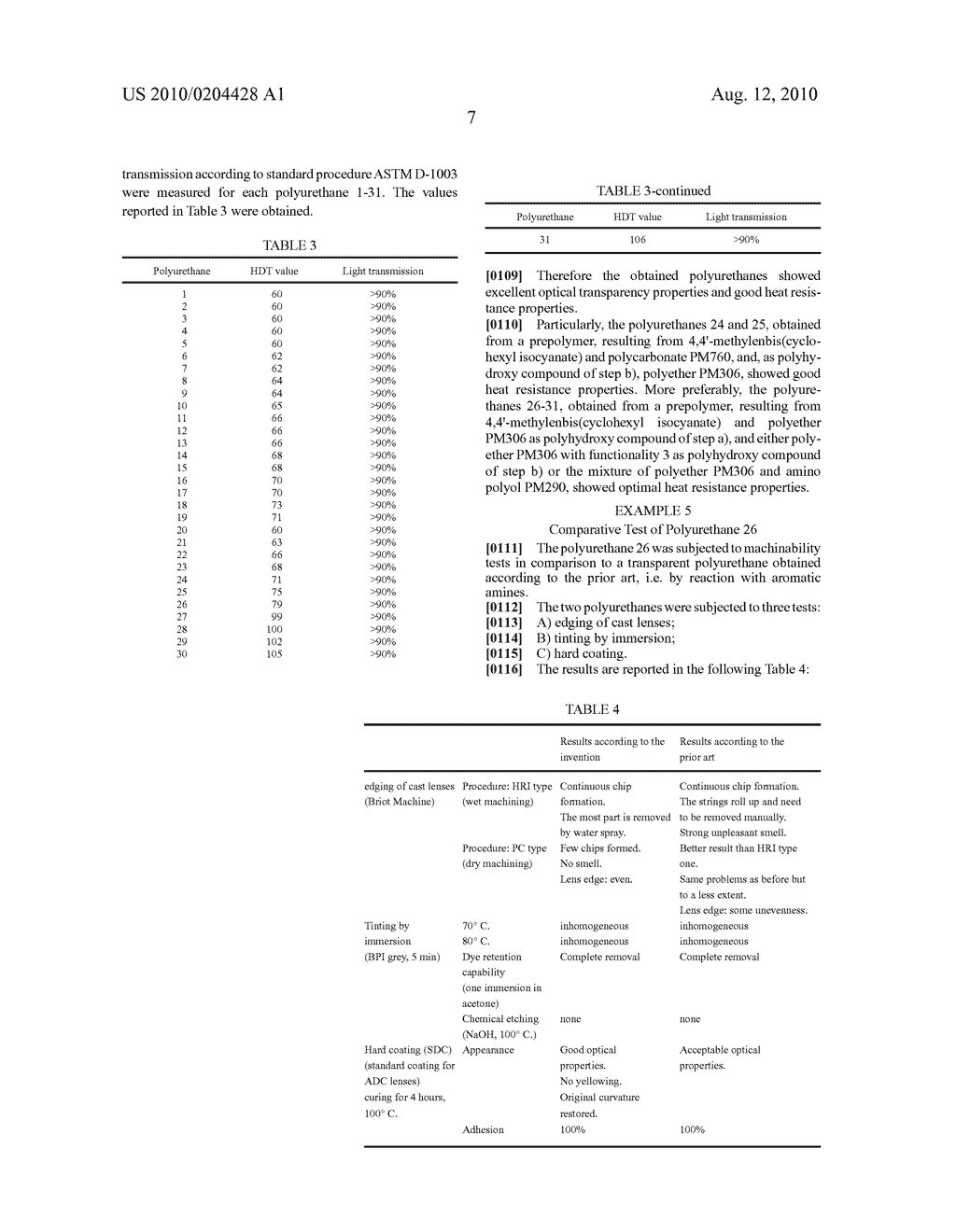 Process and Composition for the Preparation of Transparent Polyurethanes and Polyurethanes Obtained Therefrom - diagram, schematic, and image 08