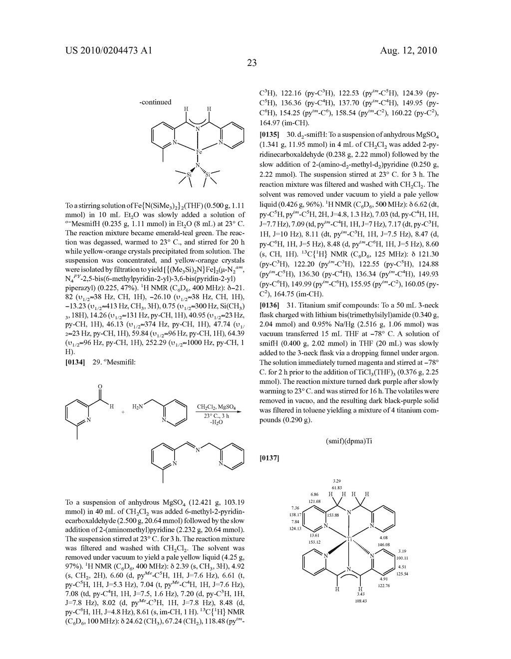 Azaallyl-Containing Moieties As Chelate For Metals - diagram, schematic, and image 28