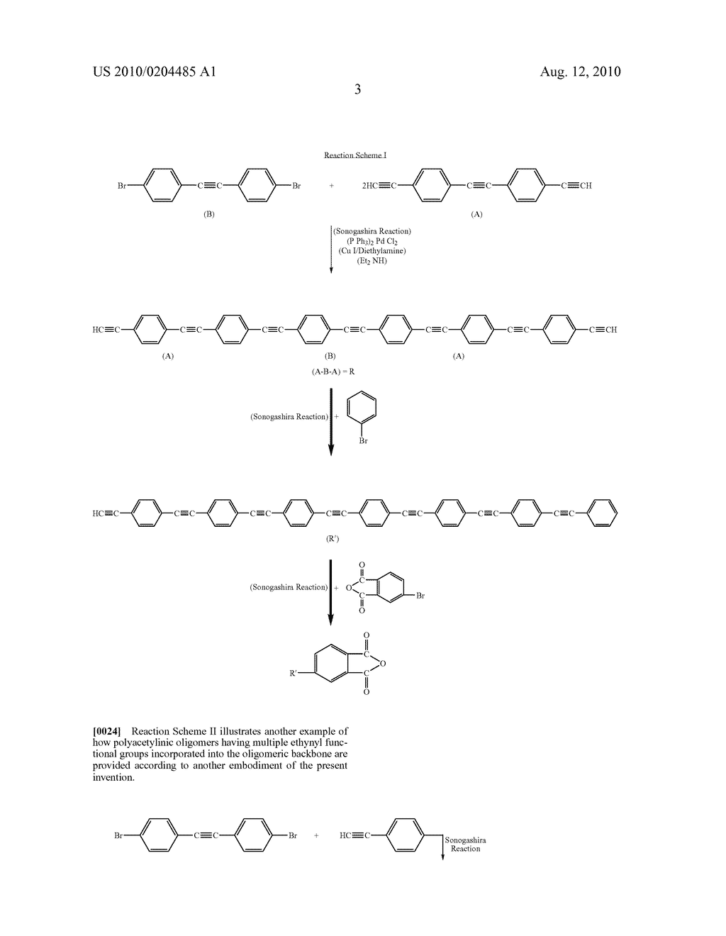 POLYACETYLINIC OLIGOMERS - diagram, schematic, and image 04